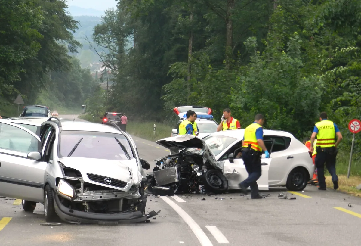 Bischofszell TG - Mehrere Verletzte nach Kollision