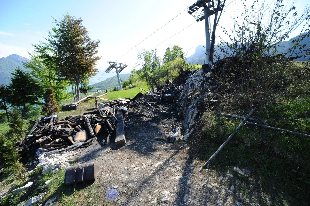 Holzschopf in Emmetten abgebrannt