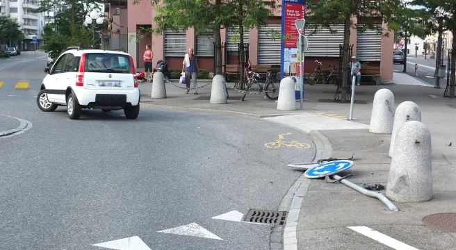 Rapperswil-Jona: Frau baut alkoholisiert Unfälle