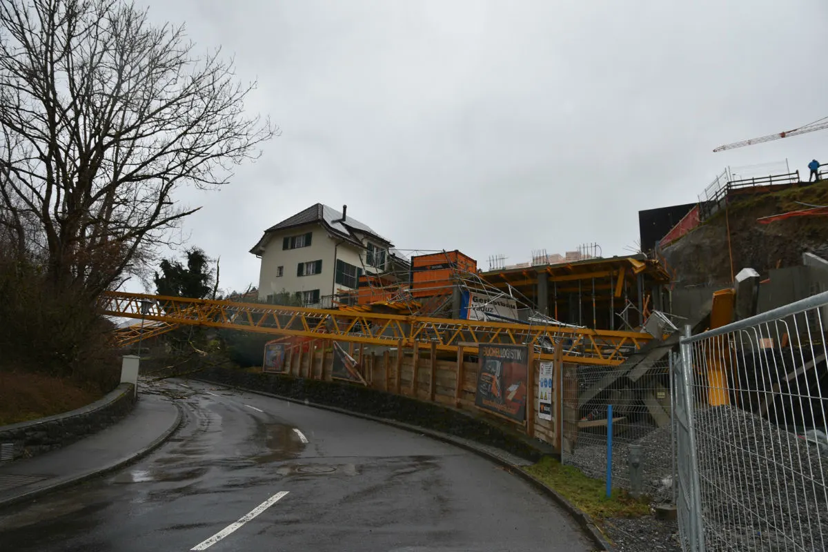 Liechtenstein FL - Sturmtief sorgt für diverse Schäden