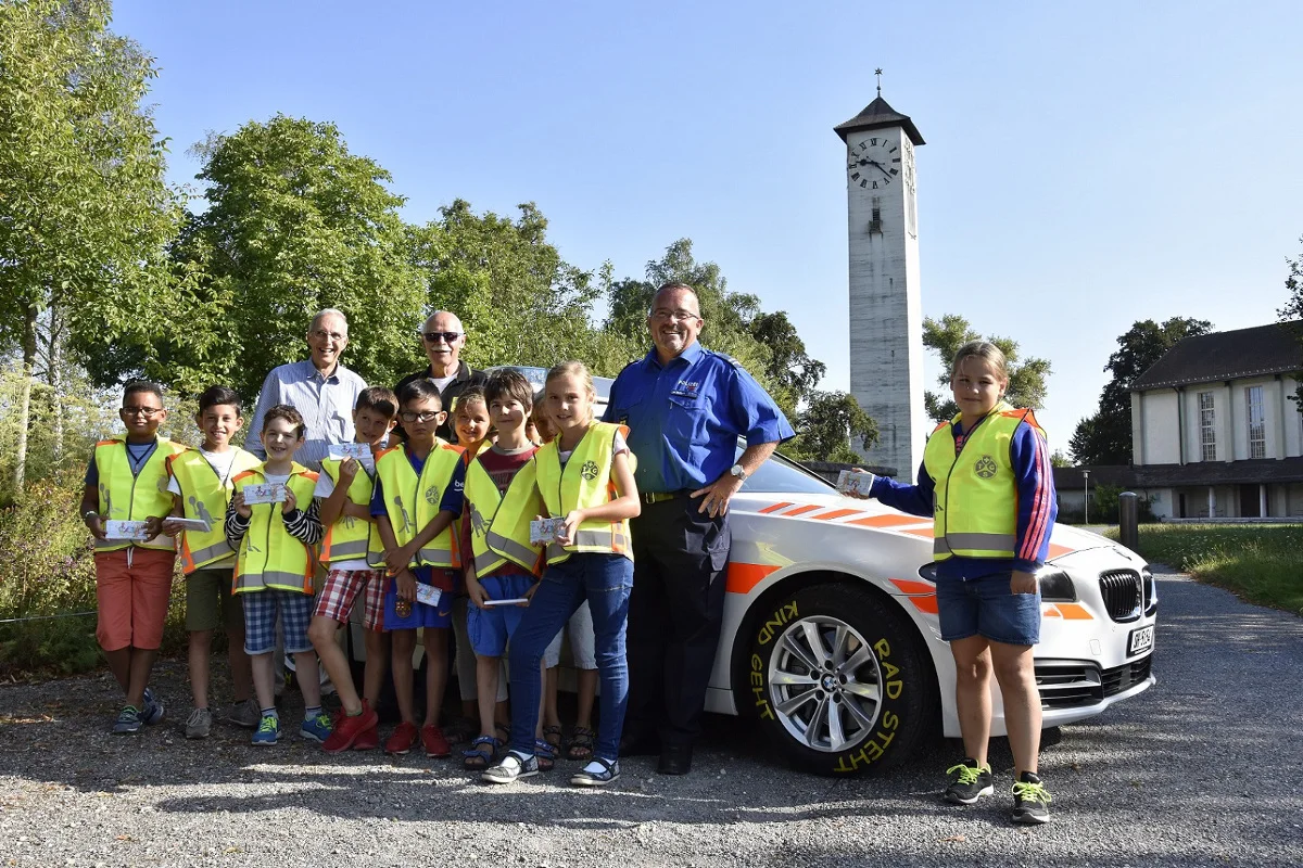 Präventionskampagne zum Schulanfang im Kanton Schaffhausen