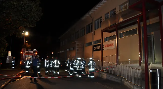 Feuer in Grenchner Migros-Filiale