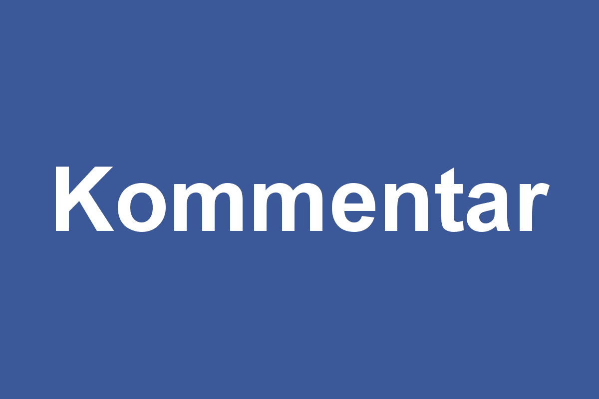 Vorfälle auf Facebook - Kommentar