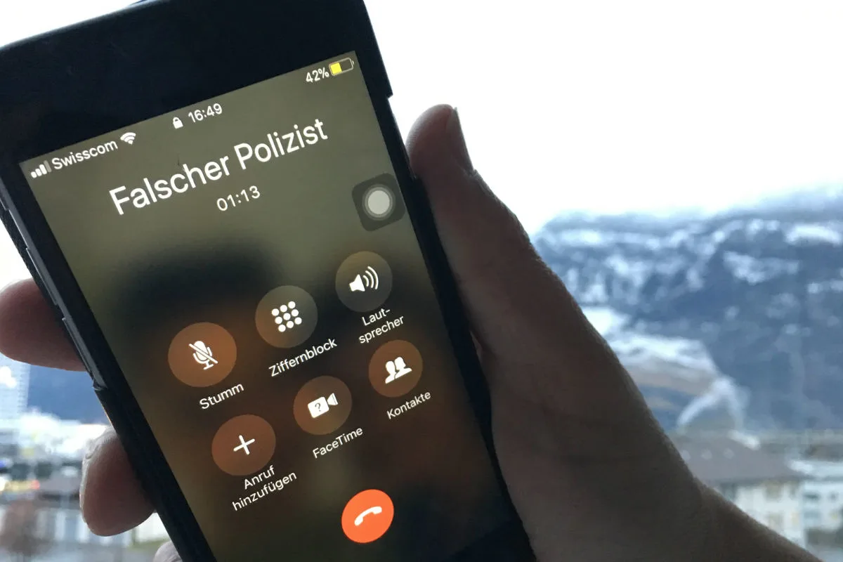 Graubünden GR - Achtung – Erneut Telefonanrufe durch angebliche Polizisten