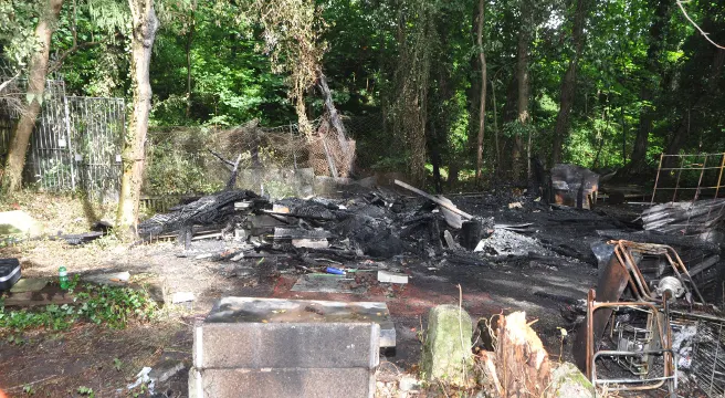 Holzhaus in Schönenwerd vollständig niedergebrannt