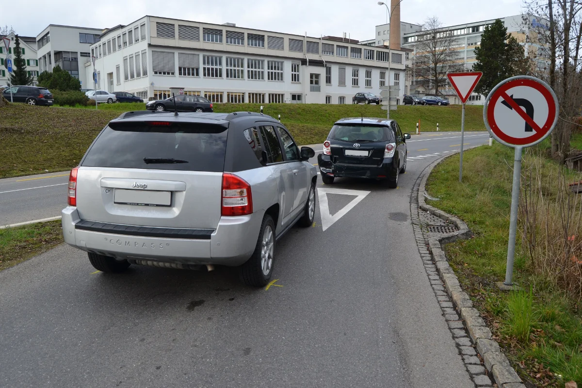 Auffahrcrash in Herisau