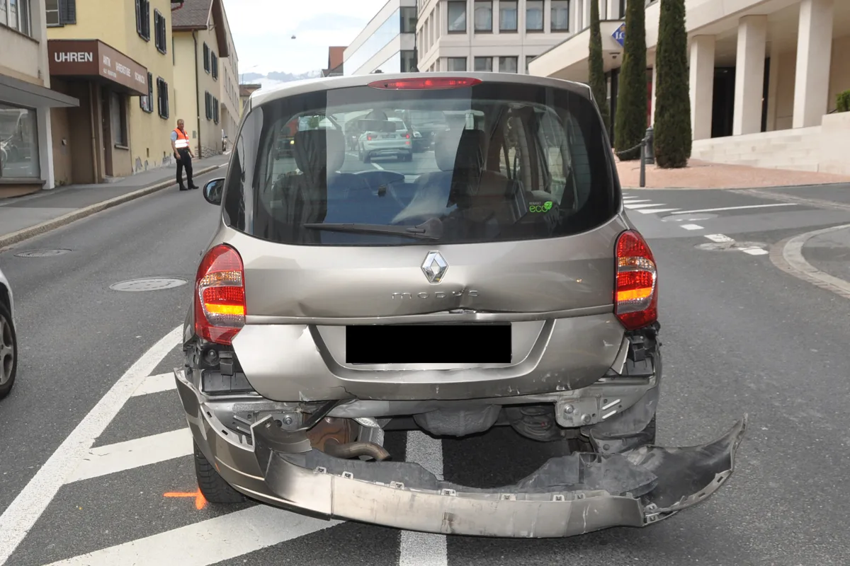 Auffahrunfall in Vaduz fordert Verletzte