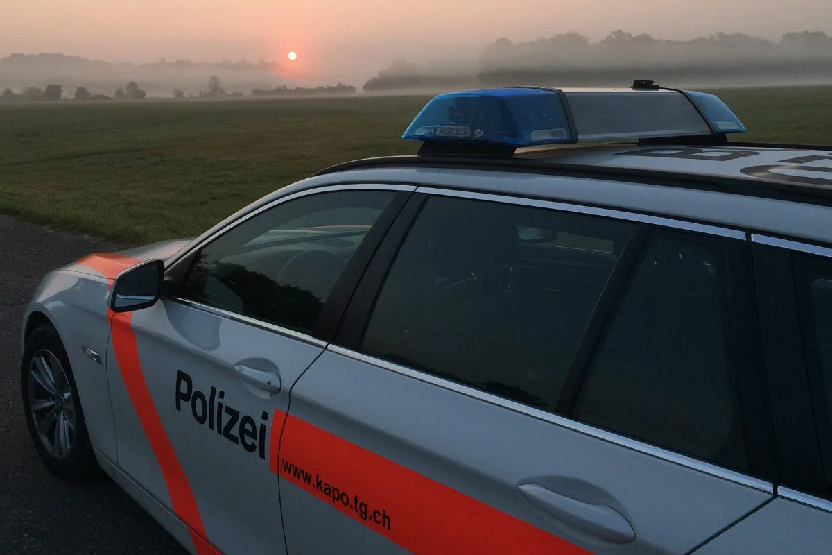 Münsterlingen TG - In Inselschutzpfosten geprallt