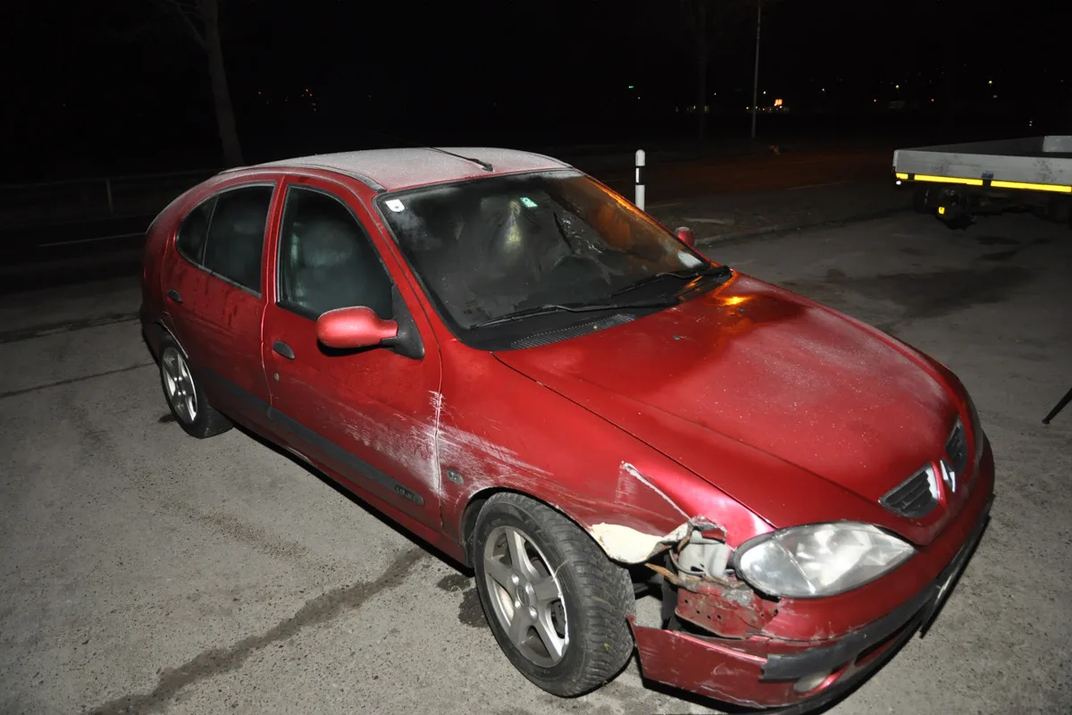 Schaan FL - Mit Auto verunglückt