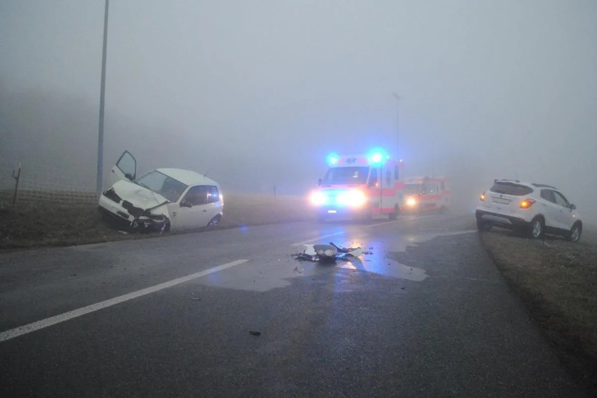 Lohn SH - Frontalcrash fordert zwei Verletzte