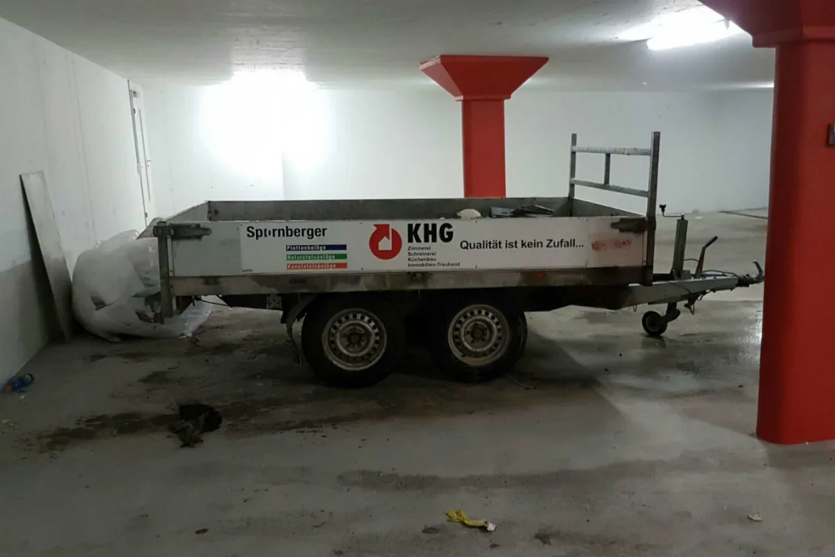 Wil SG - Elektrodraht und Anhänger aus Rohbau geklaut - Zeugenaufruf