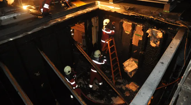Dachstockbrand in Schlieren