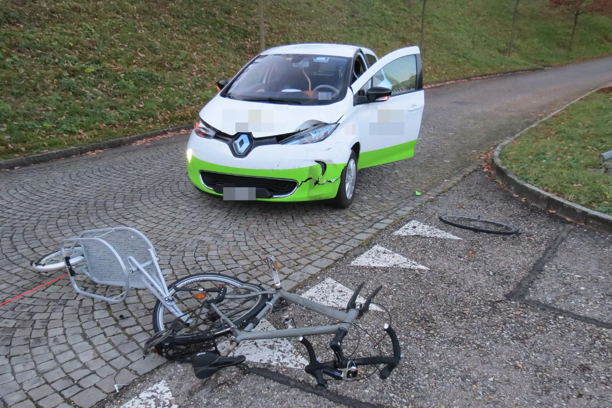 Schwerer Verkehrsunfall in Laufenburg