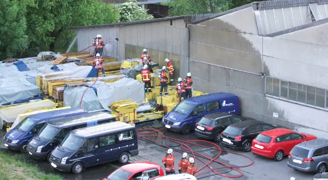 Feuerwehr-Einsatz in Diepoldsau