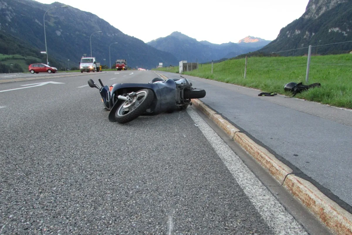 In Netstal mit Roller verunglückt