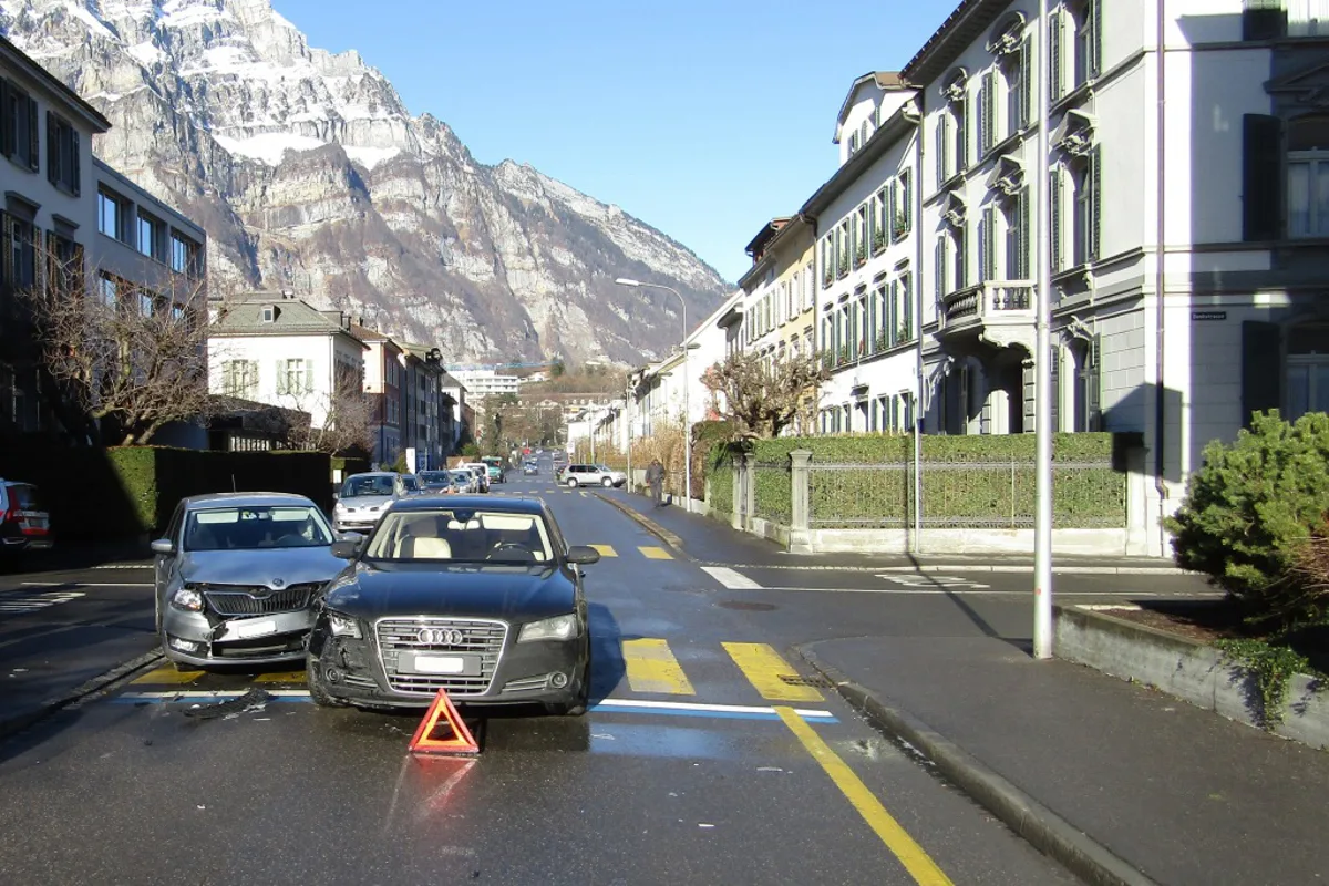 Kollision in Glarus
