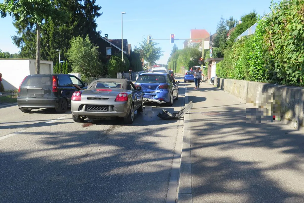Mit fast 3 Promille in Oberwil Auffahrunfall verschuldet