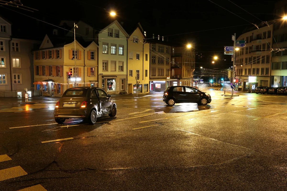 St. Gallen SG - Drei Verkehrsunfälle auf dem Stadtgebiet