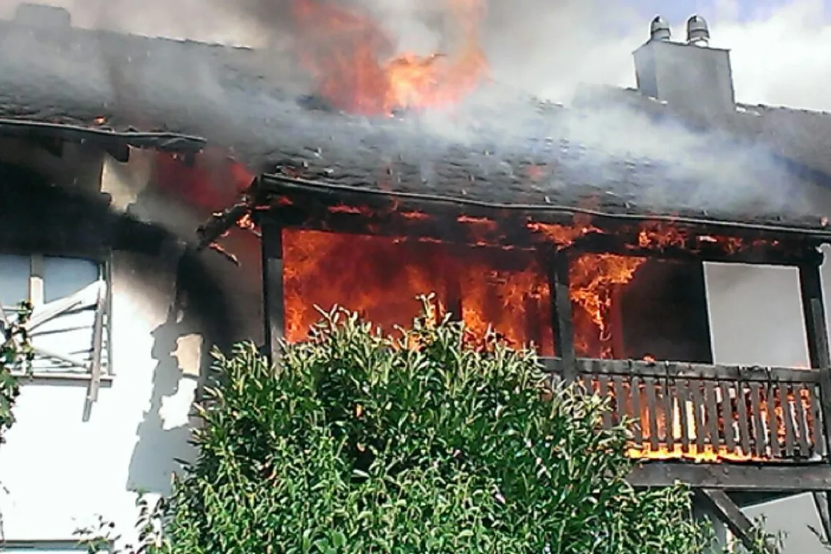 Wohnung in Buchs ausgebrannt