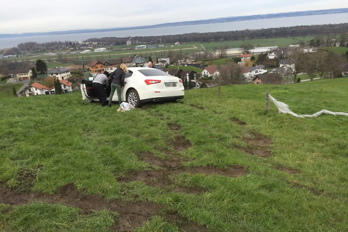 Mit Maserati in Thal auf Abwegen
