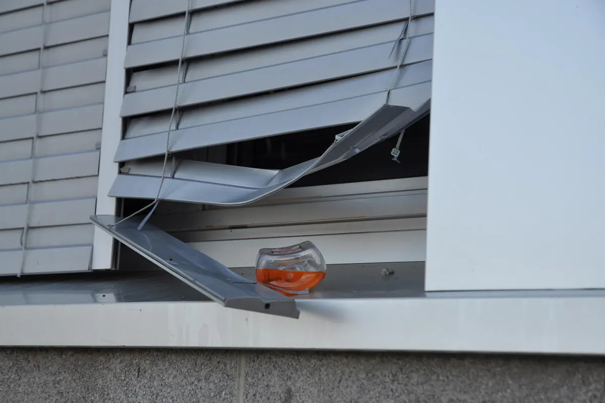 Planken/Schaan FL - Vandalen am Werk