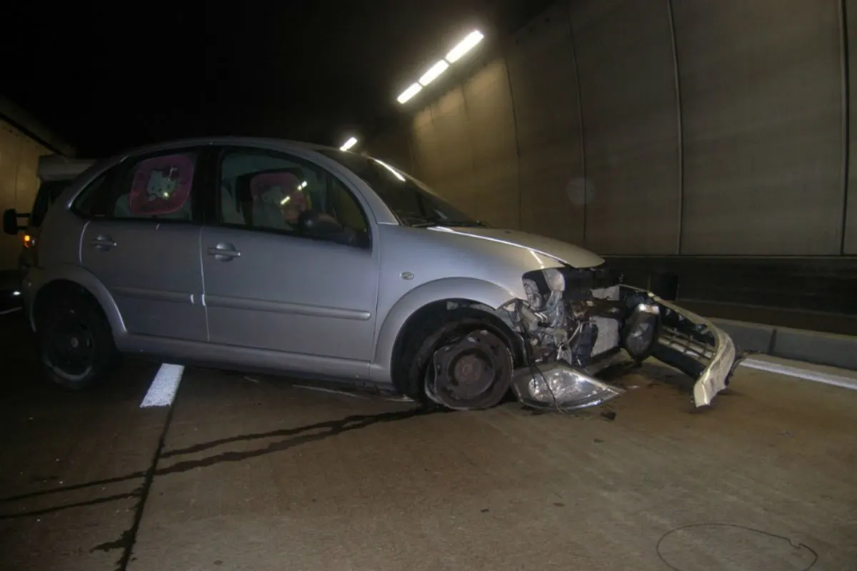 Verkehrsunfall im Seelisbergtunnel