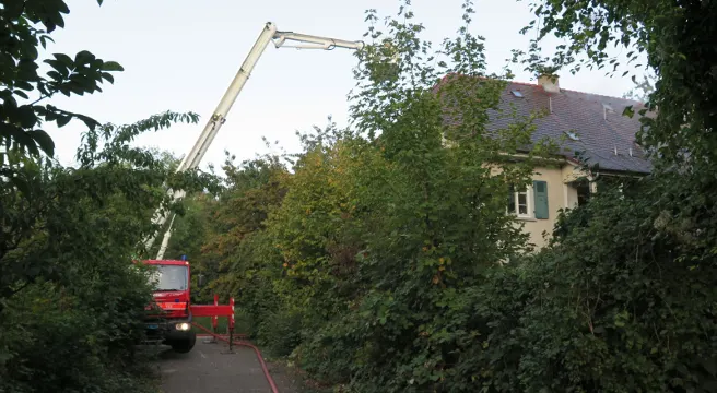 Brand in Aesch verläuft glimpflich