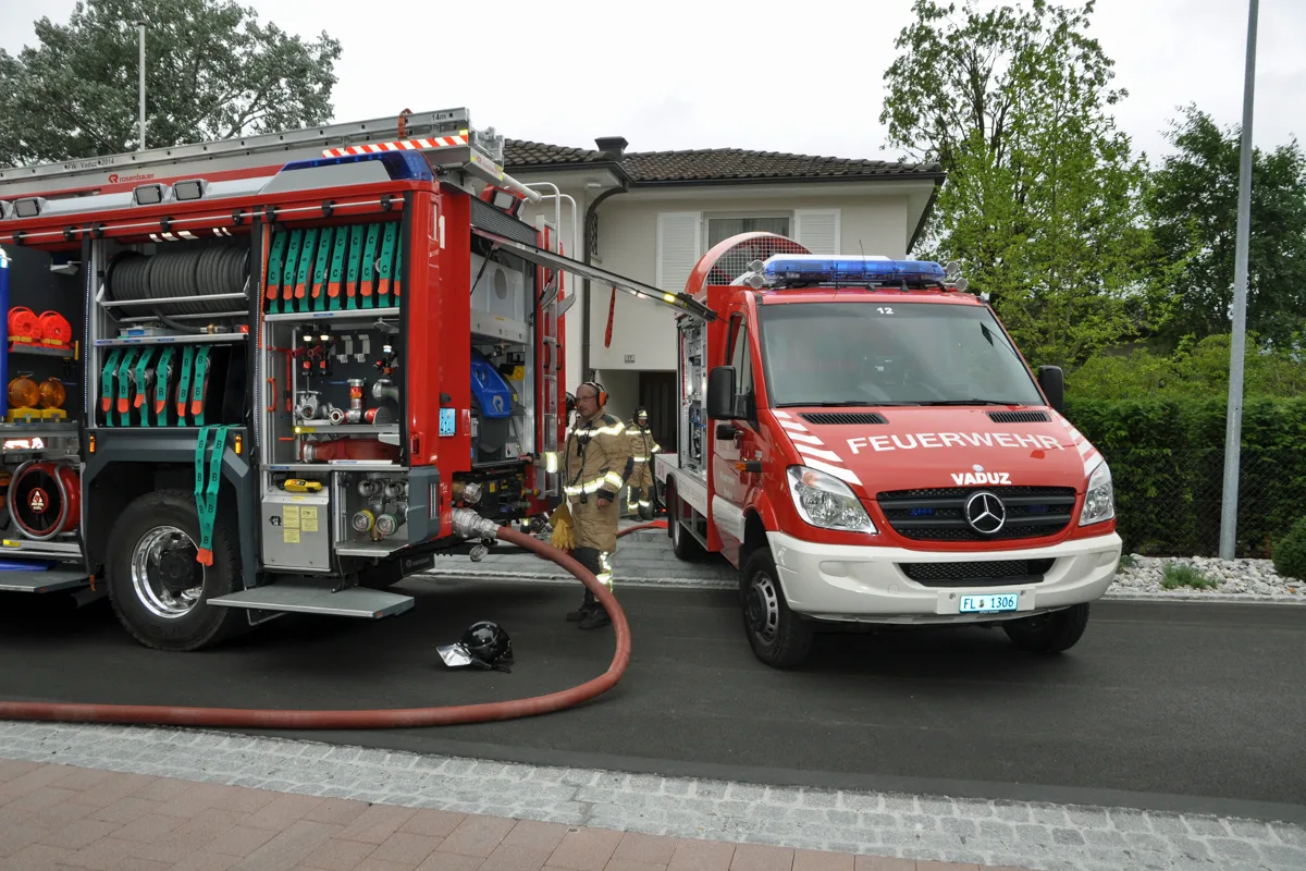Brand in Vaduzer Wohnhaus
