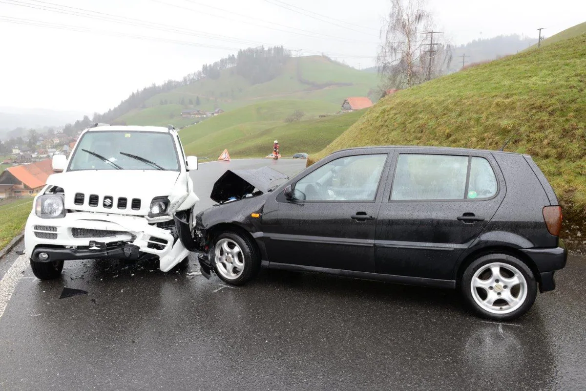 Massiver Frontalcrash in Entlebuch