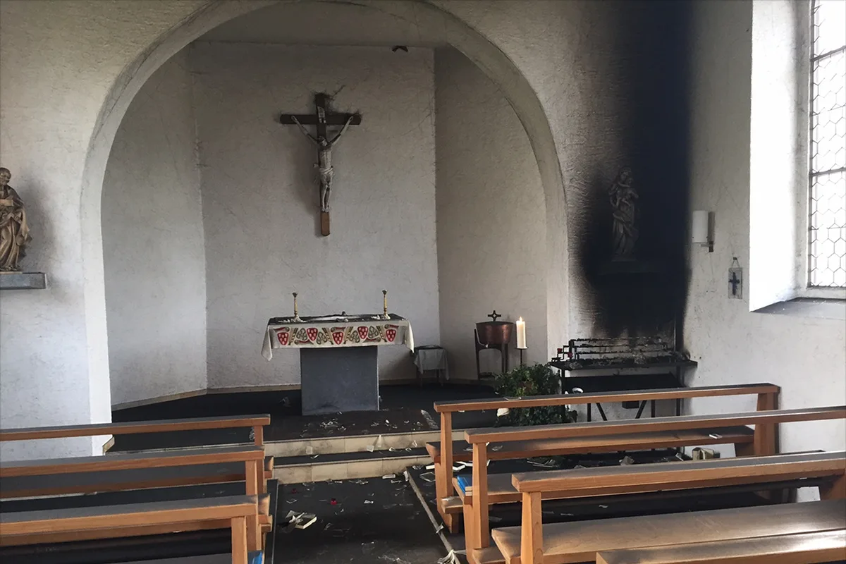 Full-Reuenthal AG - Kapelle verwüstet