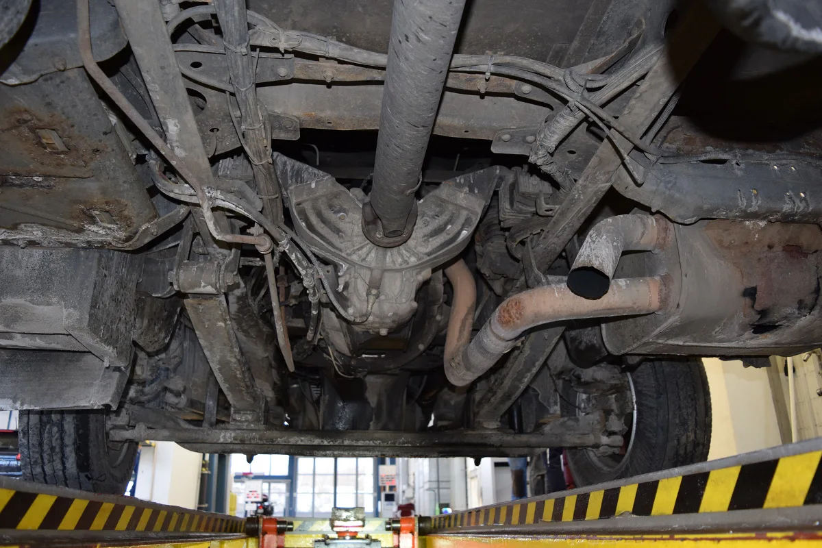 Buchrain LU - Nicht betriebssicherer Lastwagen aus dem Verkehr genommen