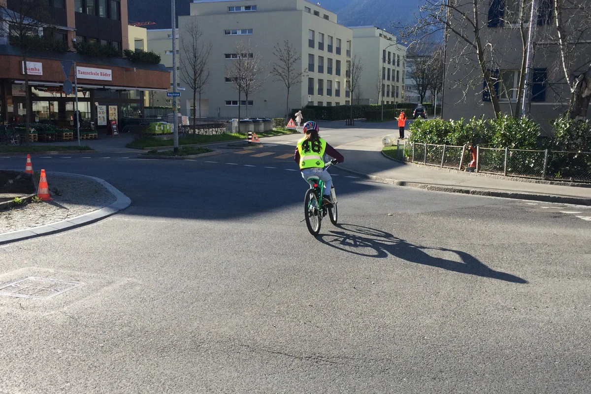Schüler-Radfahrerprüfungen in Chur