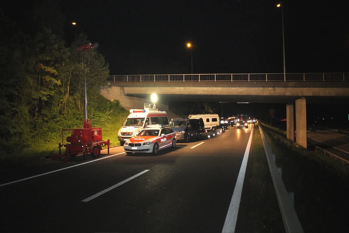 Werdenberg/Sarganserland: Grosskontrolle auf der A13
