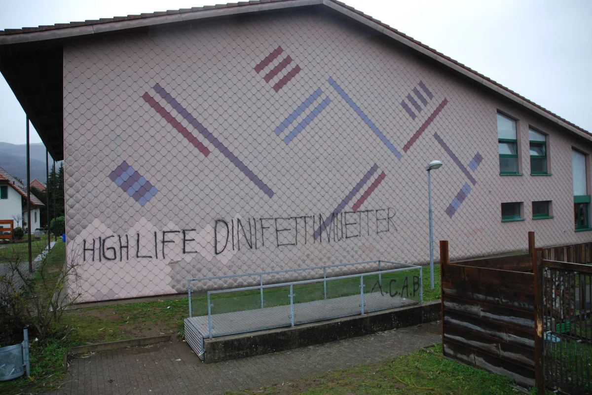 Sprayereien in Kappel - Belohnung ausgelobt