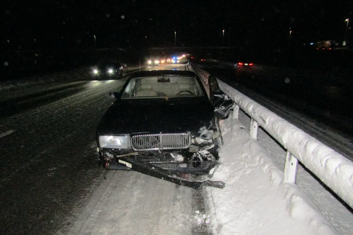 Auf der A3 bei Bilten verunfallt