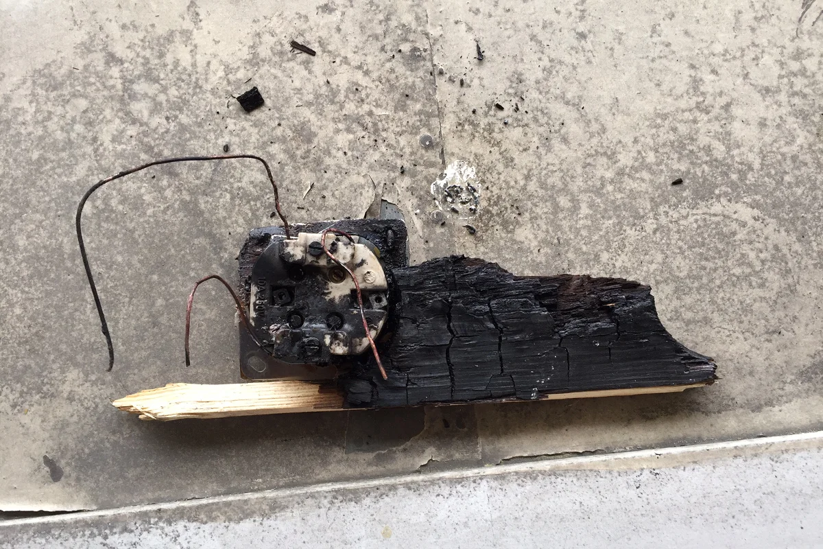 St. Gallen: Brand wegen Steckdose