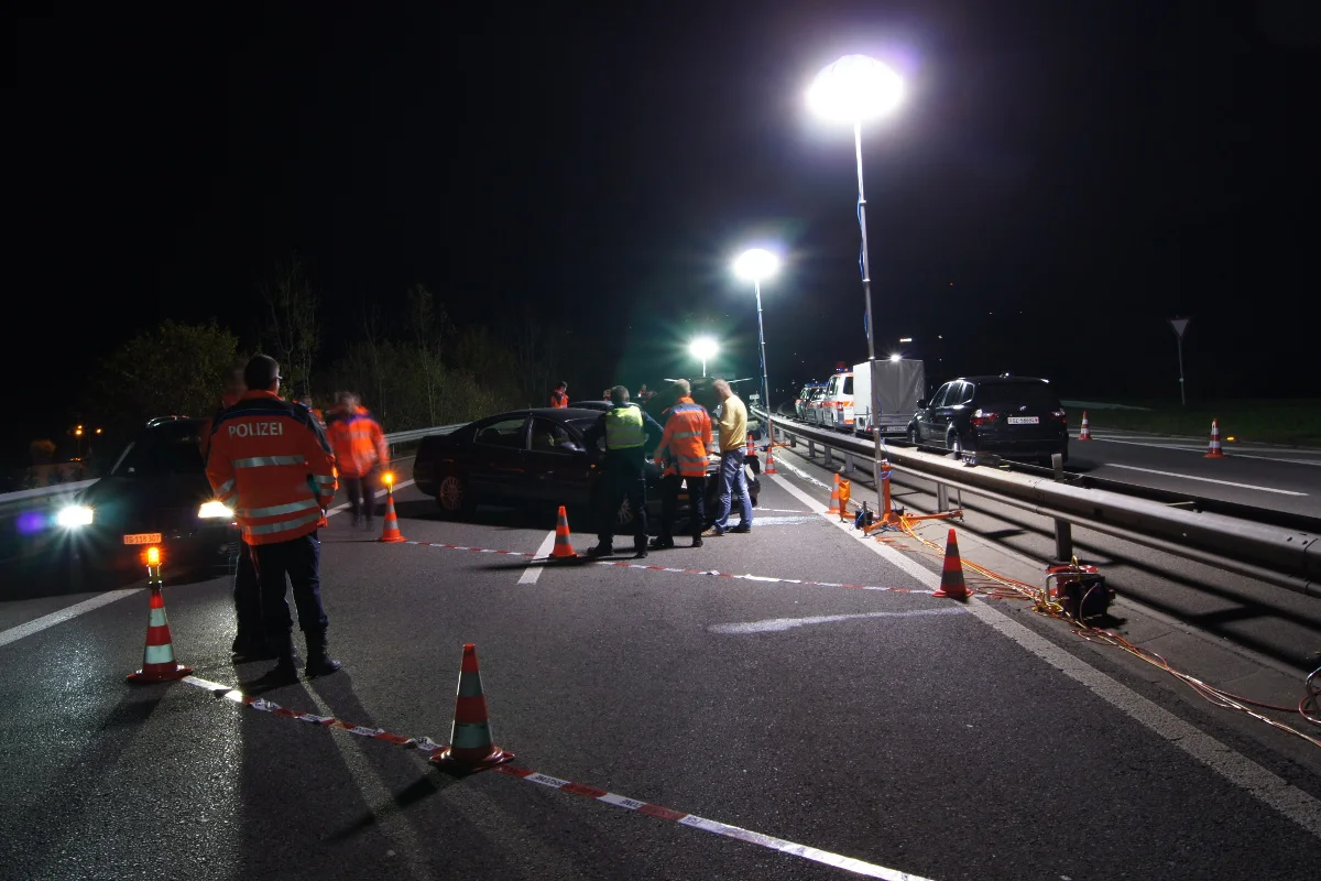 Küssnacht:124 Fahrzeuge bei Grosskontrolle überprüft
