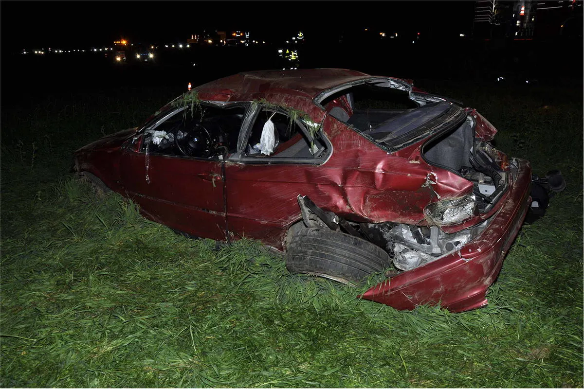 A1 bei Niederbipp BE - Unfall fordert vier Verletzte 