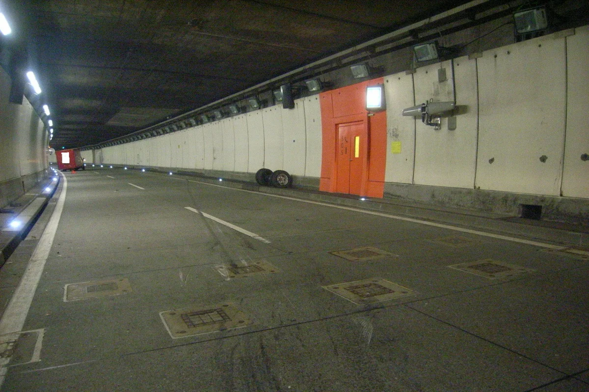 Seedorf: Alleinunfall vor dem Seelisbergtunnel