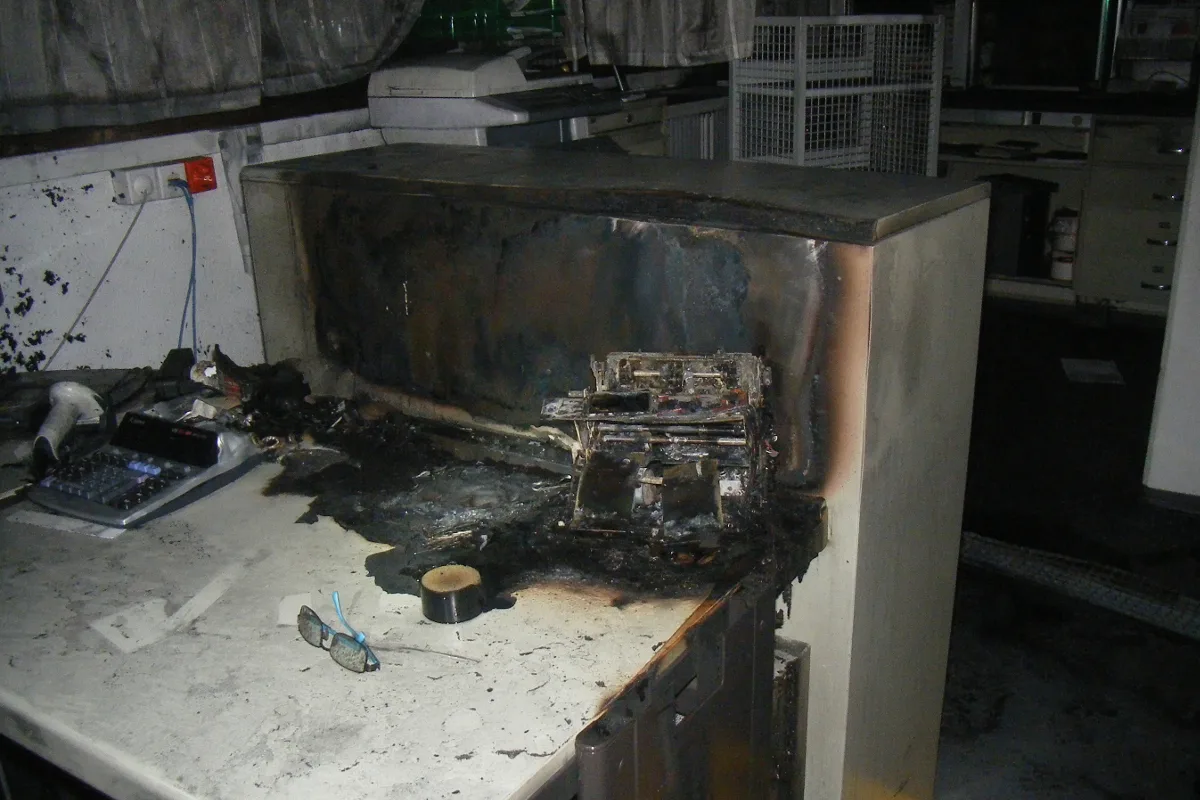 Brand im Postgebäude Giffers - technischer Defekt als Ursache