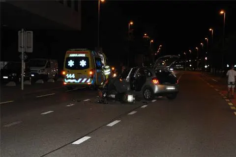 Solothurn SO - Motorradlenker bei Unfall verletzt
