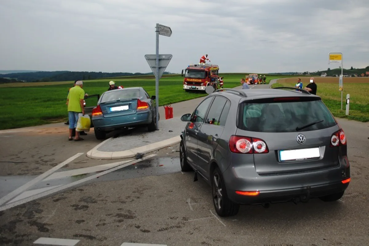 Massive Kollision in Dörflingen