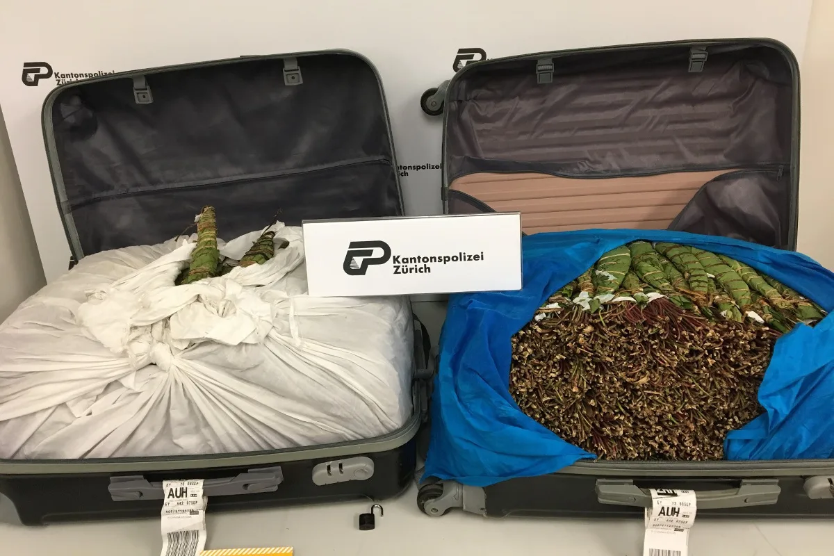 Flughafen Zürich ZH - Drogenkurier aus dem Verkehr gezogen