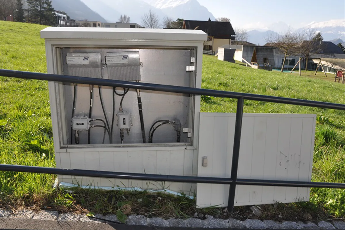 Verteilerkasten in Vaduz beschädigt