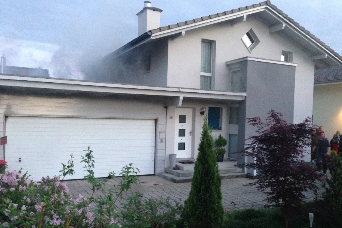 Brandausbruch in Oftringen