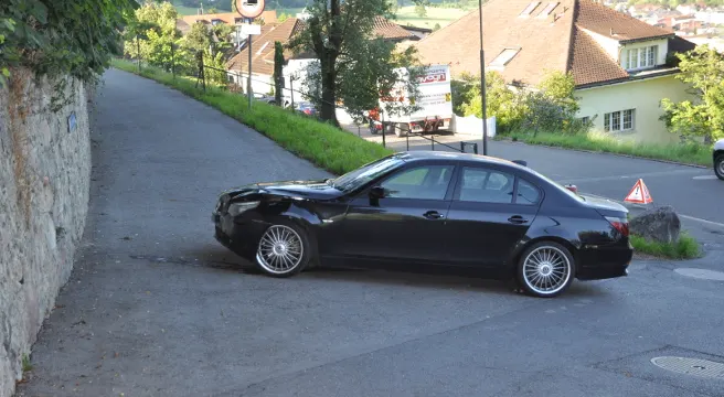 Selbstcrash in Triesen