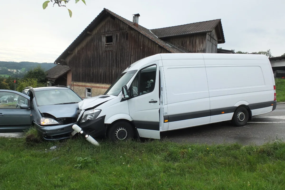 In Lenggenwil zusammengestossen