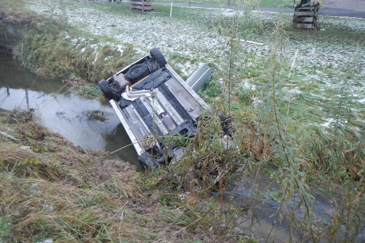 Abflug in Amriswil! Suff-Fahrt endet im Bach