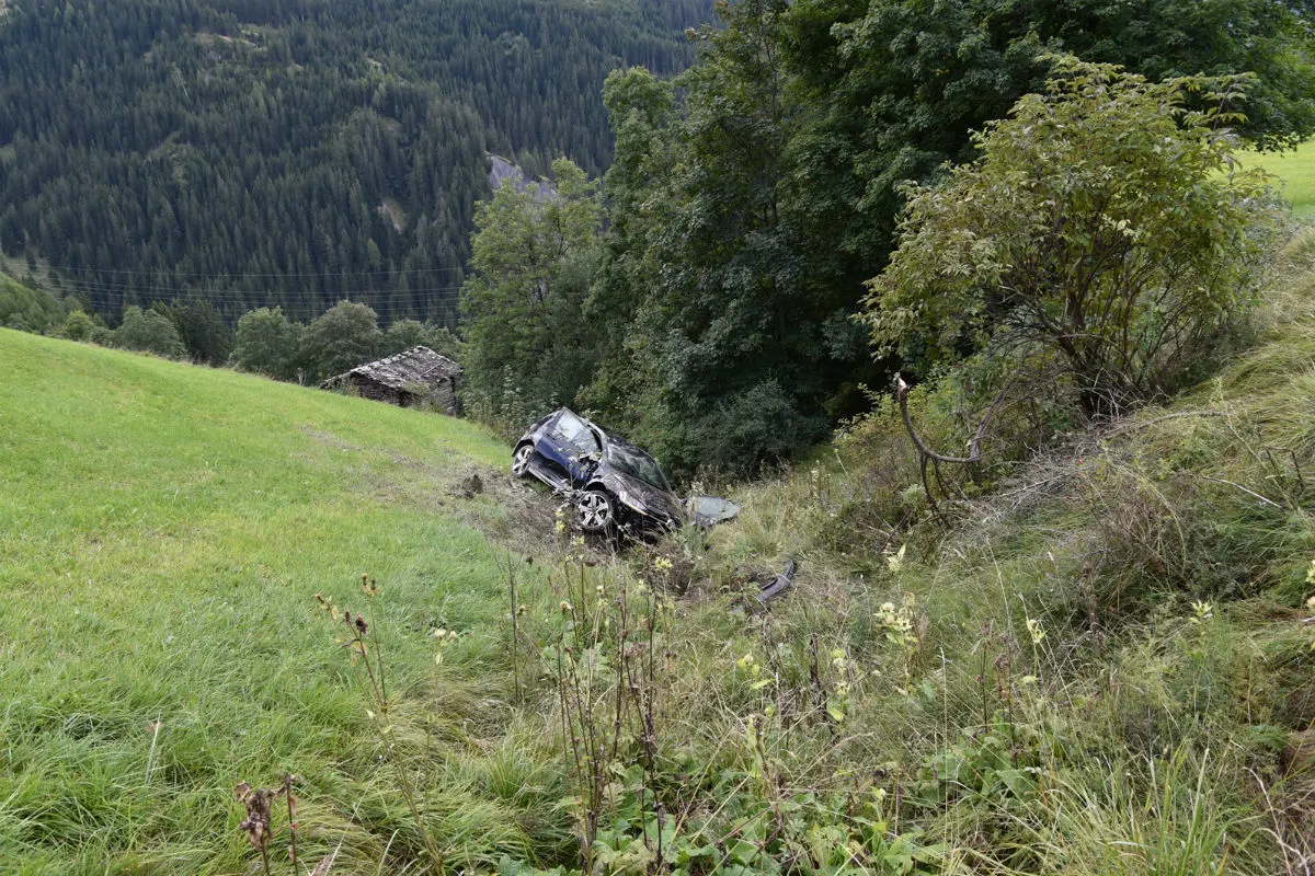 Glück im Unglück für die Insassen in Peist
