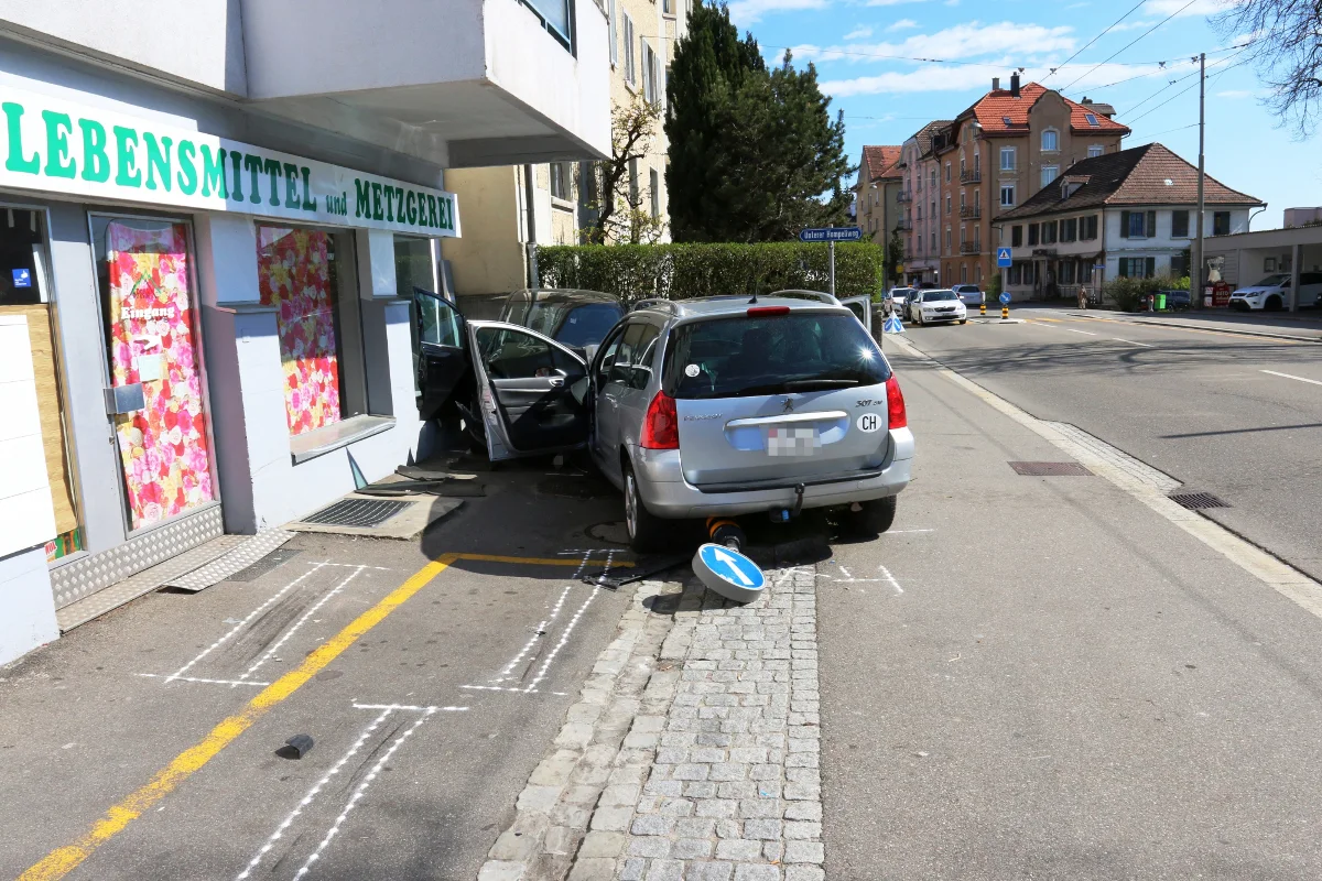 Crash in St. Gallen